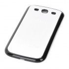 Back Case Samsung S III i9300 Preto + Prata